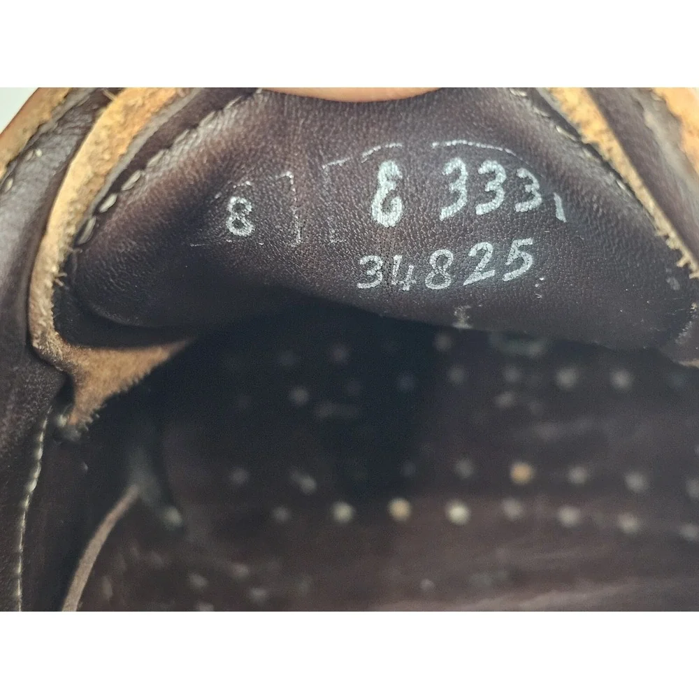 Allen Edmonds First Cut Golf‎ Shoes Leather Walnut Honors Collection Mens 8